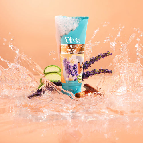 Moisture Balance Face Wash with Aloe Vera Licorice and Cinnamon Extracts