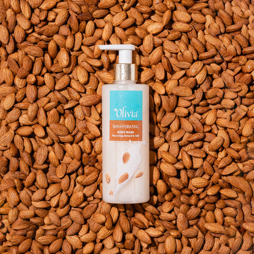 Skin Hydrating Body Wash with Nourishing Almond and Milk