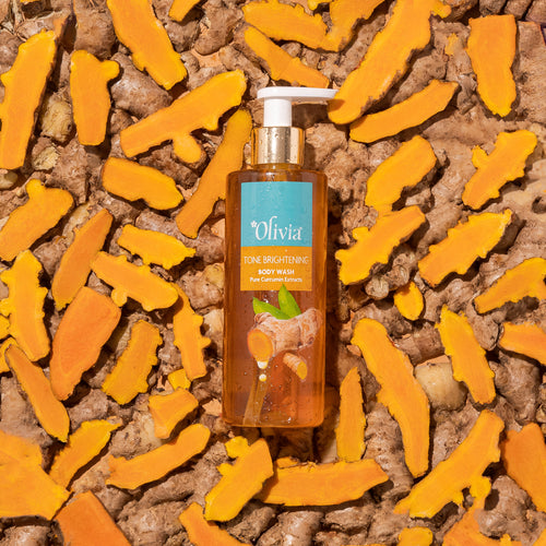 Tone Brightening Body Wash with Pure Curcumin Extracts