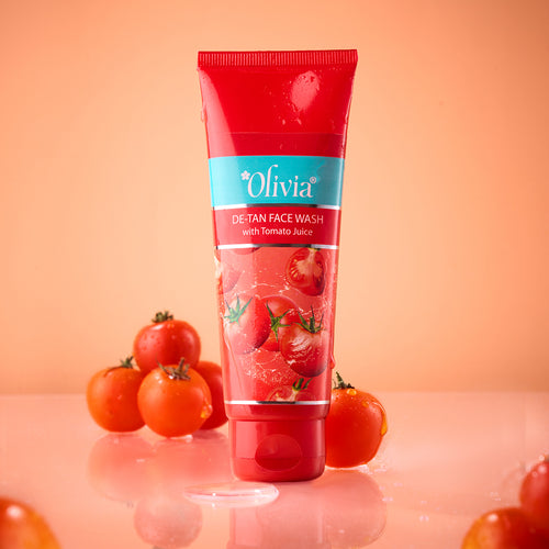 Olivia De-Tan Face Wash with Tomato Juice